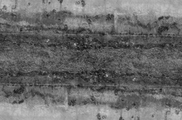 Dark gray rustic old metal sheet with grunge texture for background