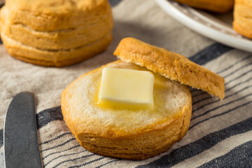 Homemade Southern Buttermilk Biscuits