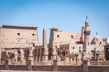 Fototapeta premium Temple de Louxor en Egypte