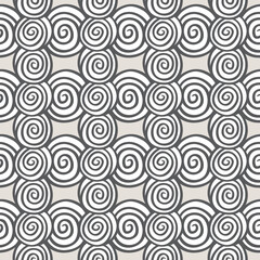 Fototapeta na wymiar Abstract seamless hand drawn pattern rounded