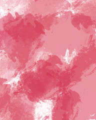 Obraz premium Graphic Resource Paint Splotch Illustration. Background Texture for Wedding or Invitation. Bright Pink Custom Paint Texture