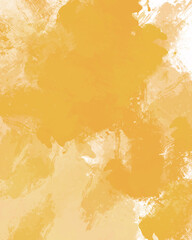 Graphic Resource Paint Splotch Illustration. Background Texture for Wedding or Invitation. Sunshine Yellow Custom Paint Texture