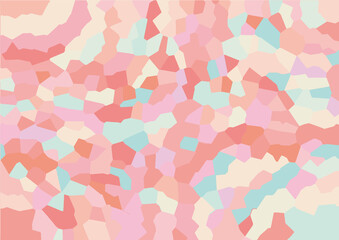 ポップな幾何学模様の背景素材