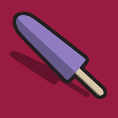 Purple Grape Popsicle