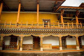 Fototapeta na wymiar Tashichho Dzong, Thimphu, Bhutan 25