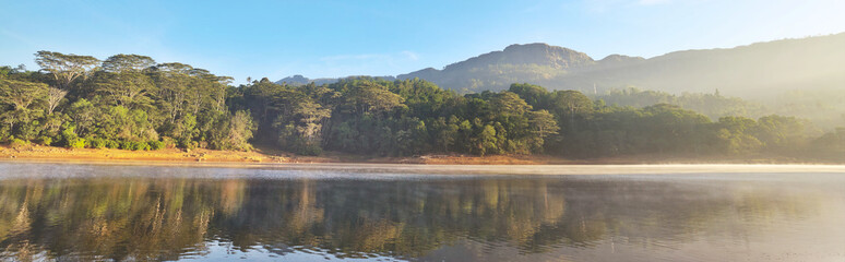 Lake on Sri Lanka