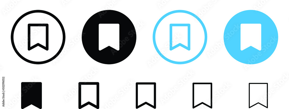 Poster bookmark icon, favorite label icons. save ribbon saving sign. save icon button