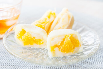 フルーツ大福　ミカン