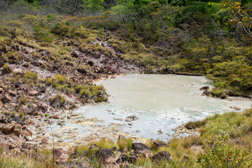 Looking in the National Park La Vieja, Costa Rica