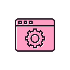 Web Settings  Icon