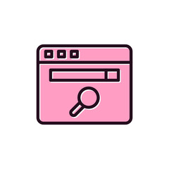 Search web page Icon