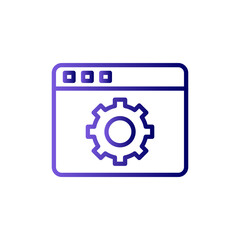 Web Settings  Icon