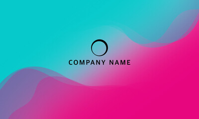 abstract background with wave