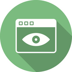 Obraz premium Web Visiblity Icon
