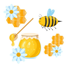 honey bee set