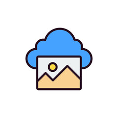 Obraz premium Photo Icon