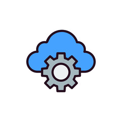 Cloud  Management Icon