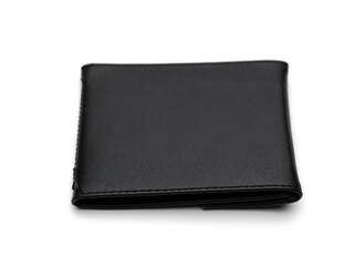 black leather wallet