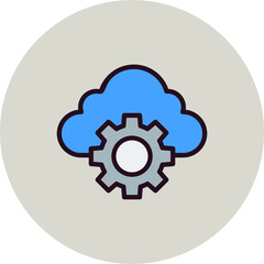 Cloud  Management Icon