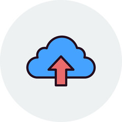 Cloud  Upload Icon