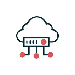 Cloud Network Icon