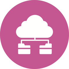 Cloud Folders Icon