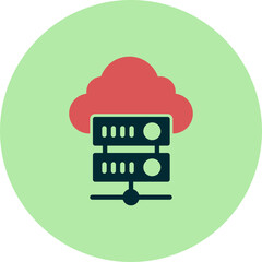 Cloud Server Icon
