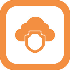 Cloud Security Icon