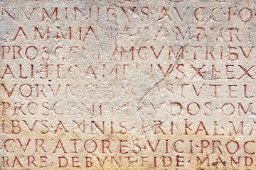 Lateinische Inschrift