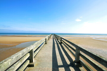 Omaha beach plage du d&eacute;barquement
