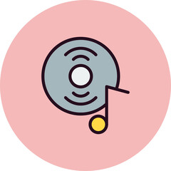 Obraz premium Disc Icon