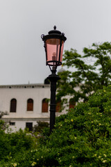 Fototapeta na wymiar old street lamp in Venice, Italy
