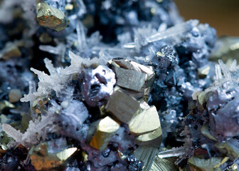 pyrite mineral specimen stone rock geology gem crystal