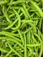 green beans on the market