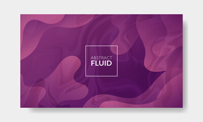 Abstract Colorful liquid background. Modern background design. gradient color. Purple Dynamic Waves. Fluid shapes composition. Fit for website, banners, wallpapers, brochure, posters