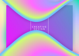 Liquid fluid with dynamic elements and shapes. Landing page.