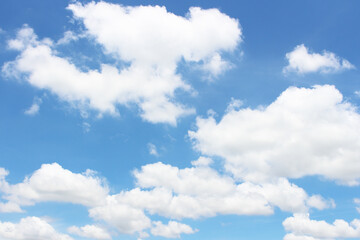 Blue sky and white clouds