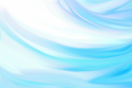 しなやかに流れる青と水色のカラー背景 風 光 海