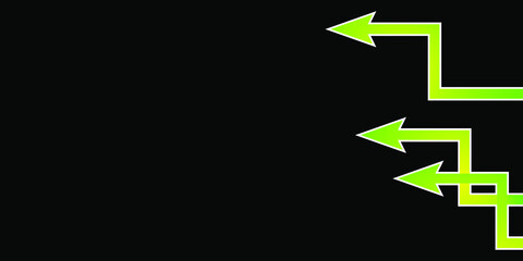 Profit chart symbol design. Green up arrows. Business chart growth. Vector EPS 10