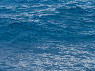 Ocean blue water wave