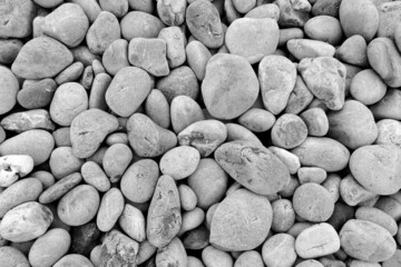 【素材】海辺の丸石（ホノホシ海岸）