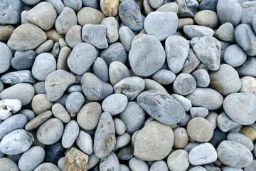 【素材】海辺の丸石（ホノホシ海岸）