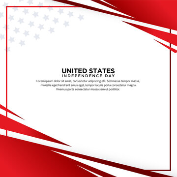 Celebrating America Independence Day design background. 4th of July American independence day Vector Illustration