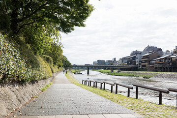 京都の鴨川