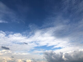 clouds in the sky