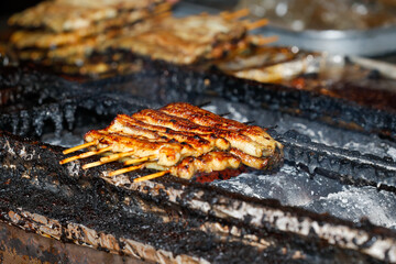 鰻のかば焼きの調理