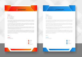 Professional & Modern Business Letterhead Design Template