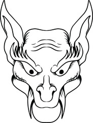 monster vector illustration suitable for sticker branding purposes and so on