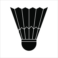 Badminton ball icon color editable