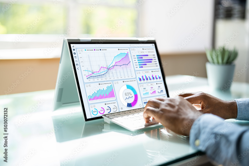 Poster Data Analyst Using Data Analytics KPI